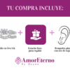 Amor Eterno - Alianza Smile / Oro Sólido 14k / Blanco - Imagen 6