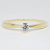 Amor Eterno - Solitario Hermoso / Velmont / Oro 14k Sólido / Amarillo - Imagen 3