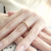 Amor Eterno - Anillo Redondel / Oro 14k Solido / Amarillo - Imagen 7