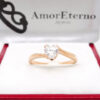 Amor Eterno - Anillo Aria / Oro Sólido 14k / Rosa - Imagen 5