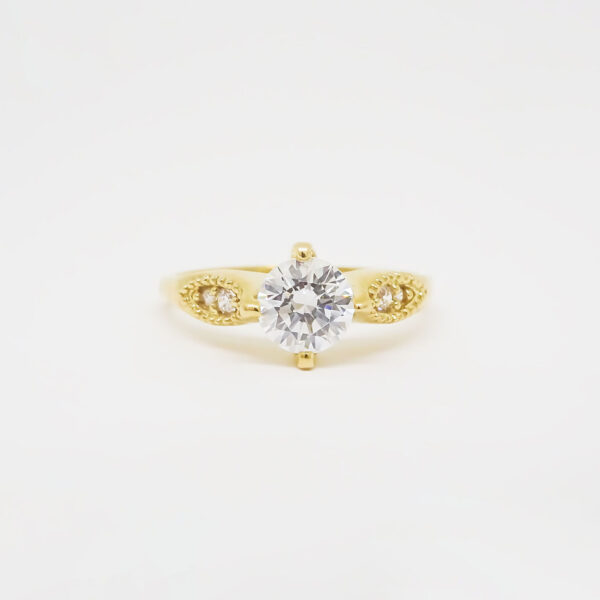 Amor Eterno - Anillo Grelow / Oro 14k Solido / Amarillo - Imagen 3