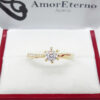 Amor Eterno - Anillo Paola / Oro Sólido 14k / Amarillo - Imagen 5