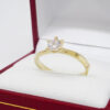 Amor Eterno - Anillo Paola / Oro Sólido 14k / Amarillo - Imagen 6