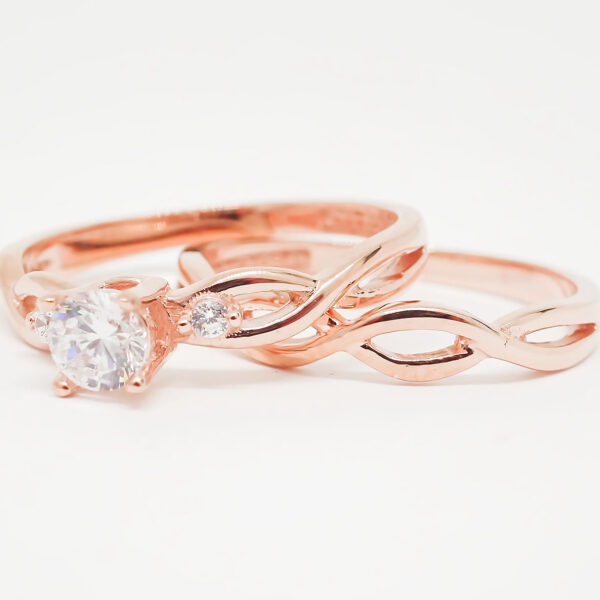 Amor Eterno - Alianza Mérida / Oro 14k / Oro Rosa - Imagen 5