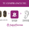 Amor Eterno - Broqueles Runa Buena Suerte / Aretes Oro 10k - Imagen 9
