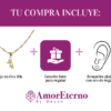 Amor Eterno - Dije Teddy / Oro Sólido 10k + Cadena De Regalo - Imagen 8