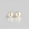Amor Eterno - Broqueles / Perla Chica 6mm / Aretes Oro 10k - Imagen 4