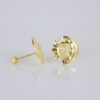 Amor Eterno - Broqueles Eclipse Chico / Aretes / Oro 10k - Imagen 7