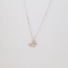 Amor Eterno- Gargantilla Mariposa De Paz / Plata Oro 24k - Imagen 6