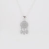 Amor Eterno- Dije Atrapasueños + Juego Aretes Plata Oro 24k - Imagen 8