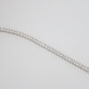 Amor Eterno- Pulsera Tennis Corte Princess Plata Con Oro 24k - Imagen 4