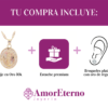 Amor Eterno - Dije San Judas Tadeo 3 Oros 10k Cadena Regalo / Ovalada - Imagen 9