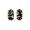 Amor Eterno - Broqueles Runa Buena Suerte / Aretes Oro 10k