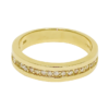 Amor Eterno - Anillo Tiana / Oro Sólido 10k / Amarillo