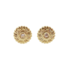 Amor Eterno - Broqueles Girasol Elegance / Aretes Oro 10k