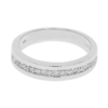 Amor Eterno - Anillo Tiana / Oro Sólido 14k / Blanco