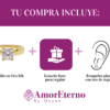 Amor Eterno - Anillo Lupin / Oro 10k Sólido / Amarillo - Imagen 8