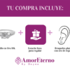 Amor Eterno - Anillo Victoria / Oro 10k Sólido / Blanco - Imagen 10