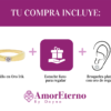 Amor Eterno - Anillo Nikki / Oro Sólido 14k / Amarillo - Imagen 8