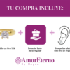 Amor Eterno - Anillo Lupin / Oro 14k Sólido / Amarillo - Imagen 8