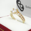 Amor Eterno - Anillo Elenna / Oro Sólido 14k / Amarillo - Imagen 6