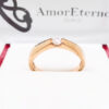 Amor Eterno - Anillo Nikki / Oro Sólido 14k / Rosa - Imagen 5