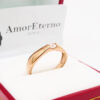 Amor Eterno - Anillo Nikki / Oro Sólido 14k / Rosa - Imagen 4