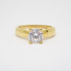 Amor Eterno - Anillo Lupin / Oro 10k Sólido / Amarillo - Imagen 3