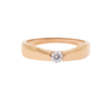 Amor Eterno - Anillo Nikki / Oro Sólido 14k / Rosa