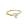 Amor Eterno - Anillo Lucky / Oro 14k Sólido / Amarillo
