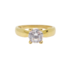 Amor Eterno - Anillo Lupin / Oro 10k Sólido / Amarillo