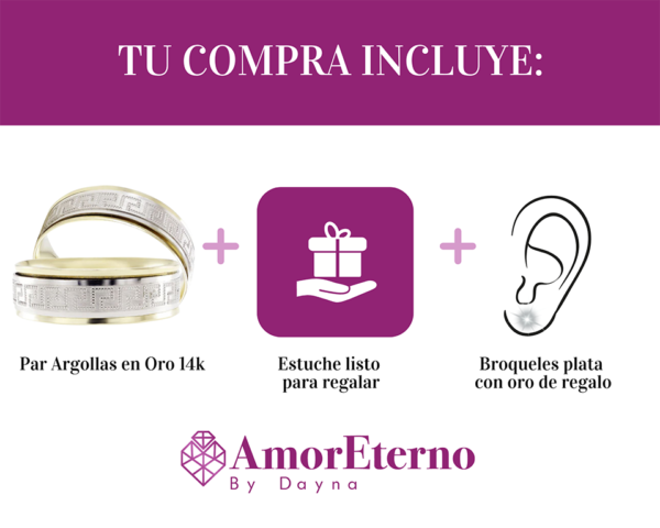 Argollas Katka 14k - Imagen 7