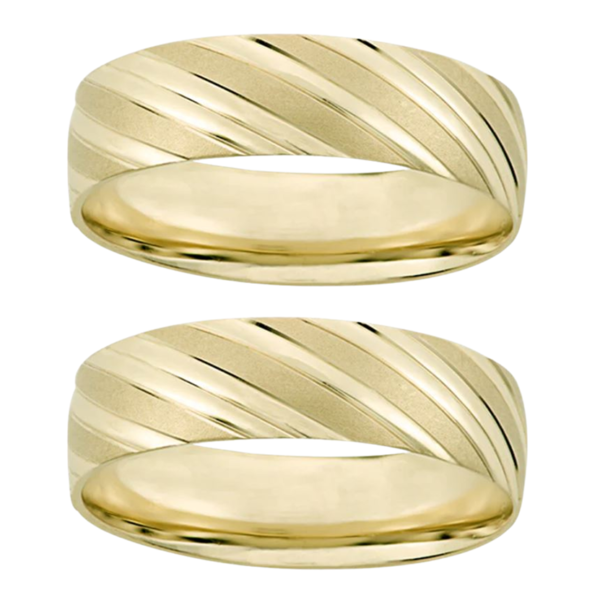 Argollas Nafi 14k - Imagen 2