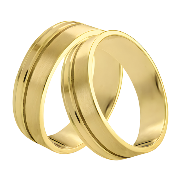 Argollas Alec 14k - Imagen 4