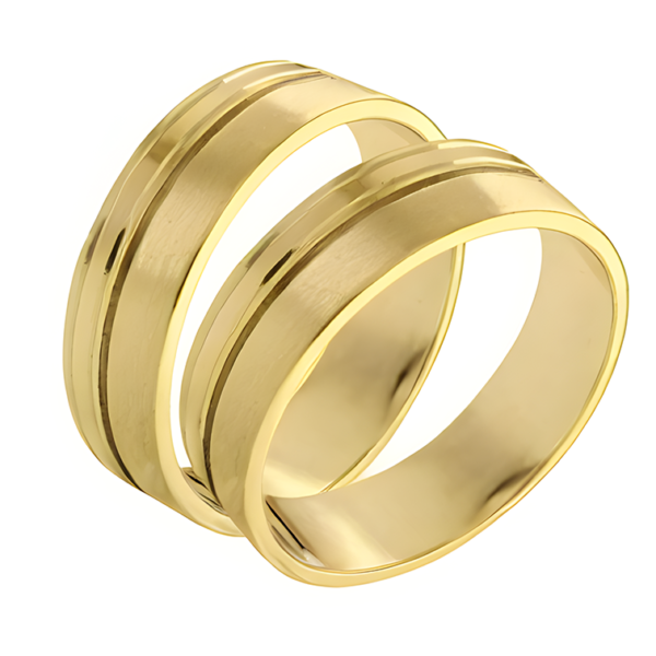 Argollas Alec 14k - Imagen 5