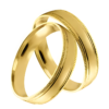 Argollas Fortuna 14k - Imagen 6