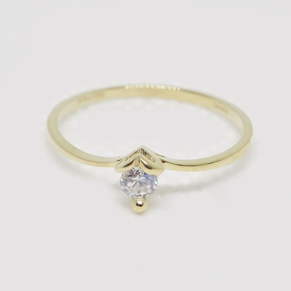 Anillo Castilla 14k - Imagen 2