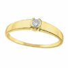 Anillo Bisel 10k