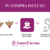 Amor Eterno - Broqueles Abeja Premium / Oro 10k - Imagen 9