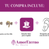 Amor Eterno - Broqueles Libélula Aretes / Oro 10k - Imagen 9