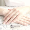 Anillo Corazón Ashirin 14k - Imagen 8