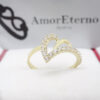 Anillo Corazón Ashirin 14k - Imagen 5