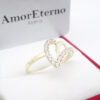 Anillo Corazón Ashirin 14k - Imagen 4