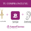 Amor Eterno - Dije Ángel Cruz / Oro Sólido 10k - Imagen 9