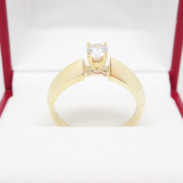 Amor Eterno - Anillo Démeter / Oro 14k Sólido - Imagen 6