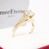 Amor Eterno - Solitario Hermoso / Juwel / Oro 14k Solido - Imagen 4