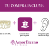 Amor Eterno - Anillo Cristina - Oro Solido 10k - Imagen 9