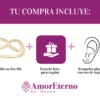 Amor Eterno - Anillo Infinito Fabricado Gde / Oro 10k Solido - Imagen 9
