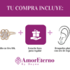 Amor Eterno - Anillo Lillium / Oro 10k Sólido - Imagen 8