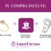 Amor Eterno - Anillo Corona Beatriz / Oro Sólido 10k - Imagen 9